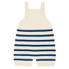 minnow Bottoms<Baby Breton Stripe Overall Breton Stripe Knit