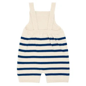 minnow Clothing<Baby Breton Stripe Overall Breton Stripe Knit