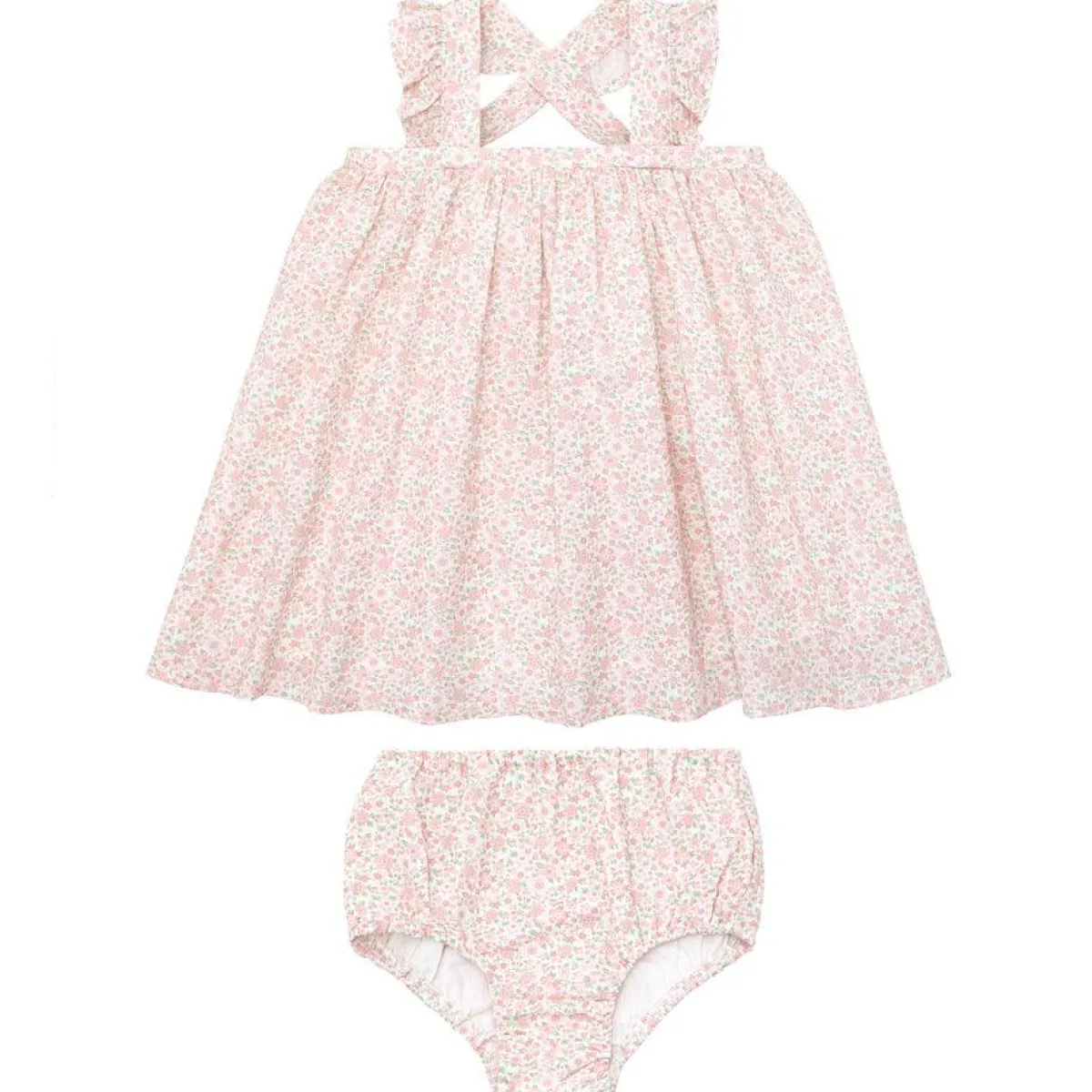 baby_flutter_tank_bloomer_0-2.webp minnow Tops<Baby Flutter Tank Bloomer Set Antique Floral