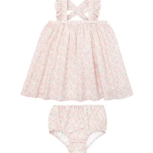 minnow Clothing<Baby Flutter Tank Bloomer Set Antique Floral