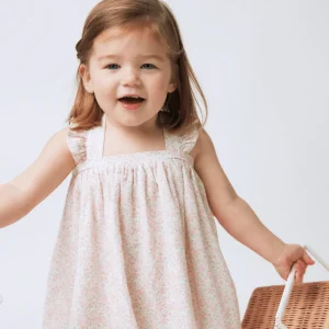 minnow Tops<Baby Flutter Tank Bloomer Set Antique Floral