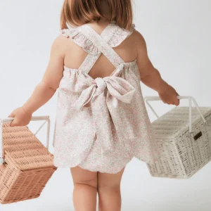 minnow Clothing<Baby Flutter Tank Bloomer Set Antique Floral