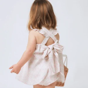minnow Clothing<Baby Flutter Tank Bloomer Set Antique Floral