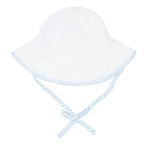 minnow Hats<Baby French Terry Sun Hat | Swim White