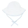 minnow Accessories<Baby French Terry Sun Hat | Swim White