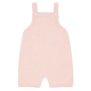 minnow Knits<Baby Knit Overall Pink