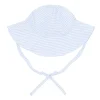 minnow Accessories<Baby Sun Hat | Swim Powder Blue Stripe