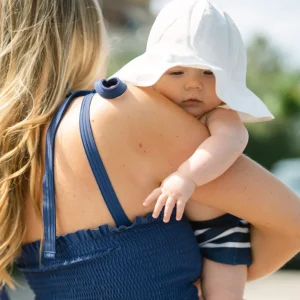 minnow Hats<Baby Sun Hat | Swim White