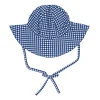 minnow Accessories<Baby Sunhat | Swim Navy Gingham