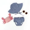 minnow Accessories<Baby's First Summer Gifting Bundle Navy Gingham