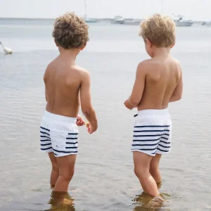 minnow Boardies<Boys Boardie Breton Stripe