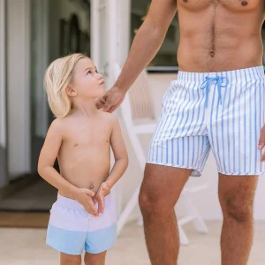 minnow Boardies<Boys Boardie Bay Lavender Colorblock