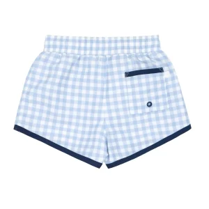 minnow Boardies<Boys Boardie Oasis Blue Gingham