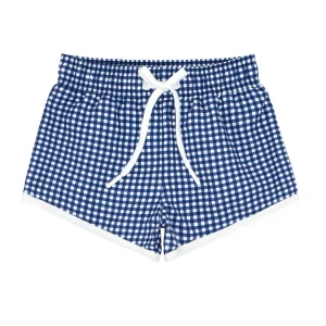 minnow Boardies<Boys Boardie | Swim Navy Gingham