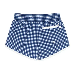 minnow Boardies<Boys Boardie | Swim Navy Gingham