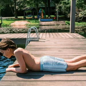 minnow Board Shorts<Boys Boardshort | Swim Freshwater Stripe