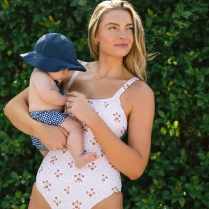 minnow Briefs<Boys Brief | Swim Navy Gingham