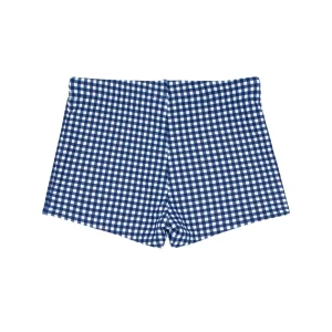 minnow Briefs<Boys Brief | Swim Navy Gingham