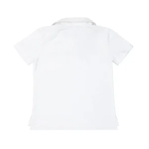 minnow Tops<Boys Cotton Polo White