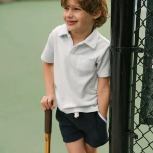 minnow Bottoms<Boys French Terry Short | Swim Navy