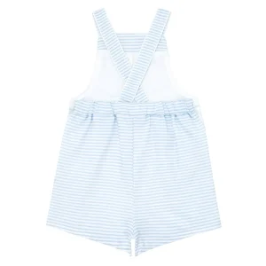 minnow Clothing<Boys Overall Powder Blue Stripe