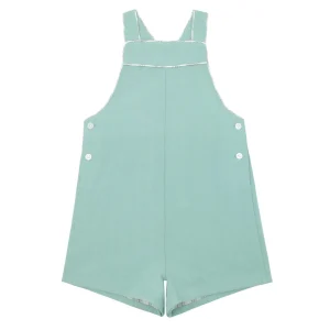minnow Bottoms<Boys Short Overall Sea Blue