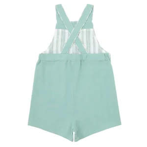 minnow Bottoms<Boys Short Overall Sea Blue