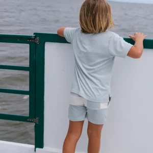 minnow Tops<Boys Terry Polo | Swim Sage