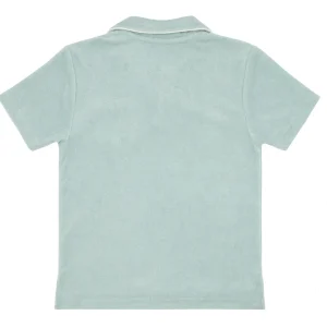 minnow Tops<Boys Terry Polo | Swim Sage