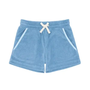 minnow Bottoms<Boys Terry Short Freshwater Blue