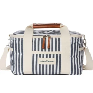 minnow Bags<Business & Pleasure Premium Cooler, Navy Stripe