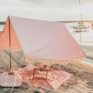 minnow Accessories<Business & Pleasure Premium Beach Tent, Pink Stripe