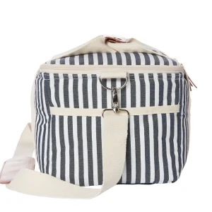 minnow Bags<Business & Pleasure Premium Cooler, Navy Stripe