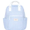 minnow Bags<Everyday Backpack Oasis Blue Gingham
