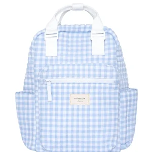 minnow Bags<Everyday Backpack Oasis Blue Gingham