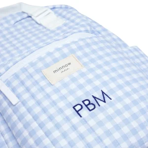 minnow Bags<Everyday Backpack Oasis Blue Gingham
