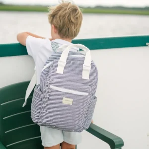 minnow Bags<Everyday Backpack | Swim Navy Stripe