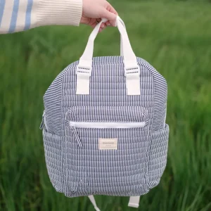 minnow Bags<Everyday Backpack | Swim Navy Stripe