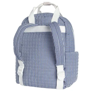 minnow Accessories<Everyday Backpack | Swim Navy Stripe
