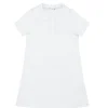 minnow Terry<Girls A-Line French Terry Dress | Swim White
