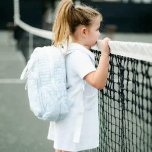 minnow Dresses<Girls A-Line French Terry Dress | Swim White