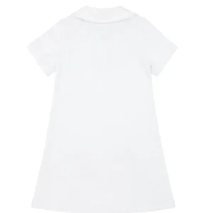 minnow Terry<Girls A-Line French Terry Dress | Swim White