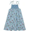 minnow Dresses<Girls Brock Collection X Smocked Dress Provence Blue