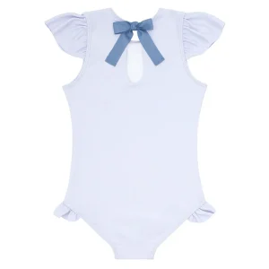 minnow One Pieces<Girls Cap Sleeve Rashguard One Piece Bay Lavender