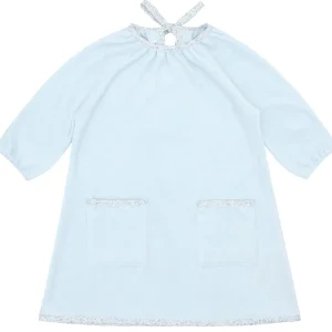 minnow Terry<Girls French Terry Dress Light Blue