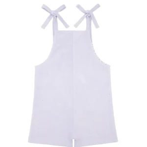 minnow Terry<Girls French Terry Romper Bay Lavender