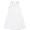 minnow Terry<Girls French Terry Tennis Dress White