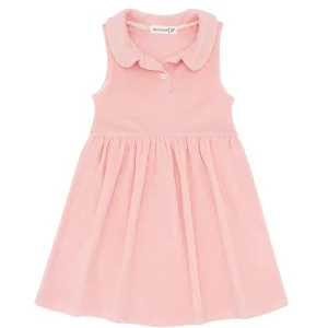 minnow Terry<Girls French Terry Tennis Dress Conch Pink