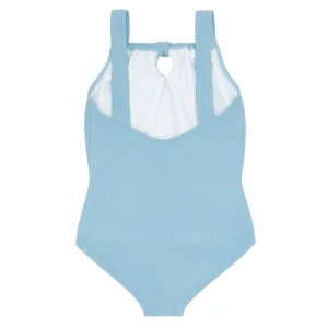minnow Rashguards<Girls Gathered One Piece | Swim Freshwater Blue