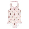 minnow One Pieces<Girls Halter One Piece Raspberry Red